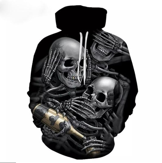 men's clothing mens fashion Back From the Grave Hoodie