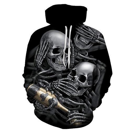 men's clothing mens fashion Back From the Grave Hoodie