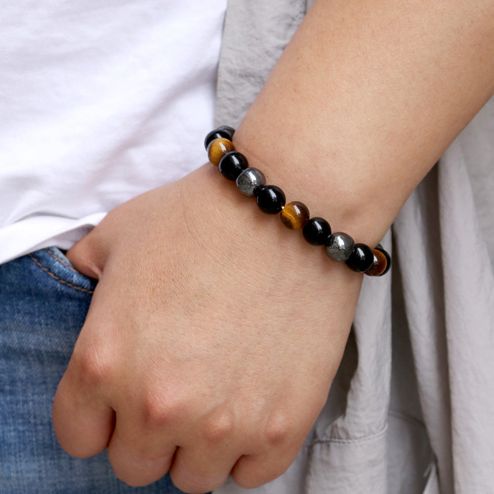 fashion beaded bracelet retro simple resin bracelet